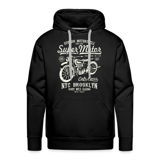 Männer Premium Hoodie - Schwarz
