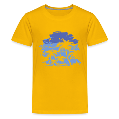 Teenager Premium T-Shirt - Sonnengelb