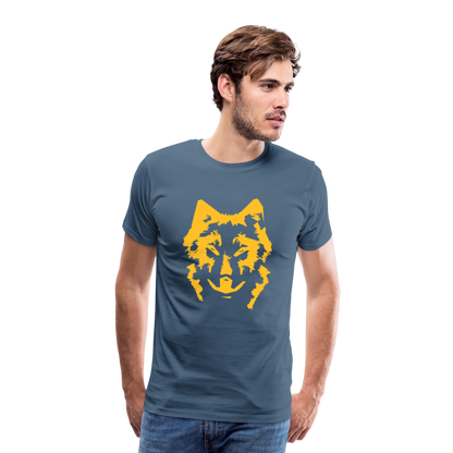 Männer Premium T-Shirt - Blaugrau