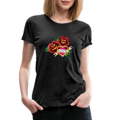 Frauen Premium T-Shirt - Anthrazit