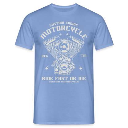 Männer T-Shirt - carolina blue
