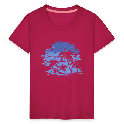 Teenager Premium T-Shirt - dunkles Pink