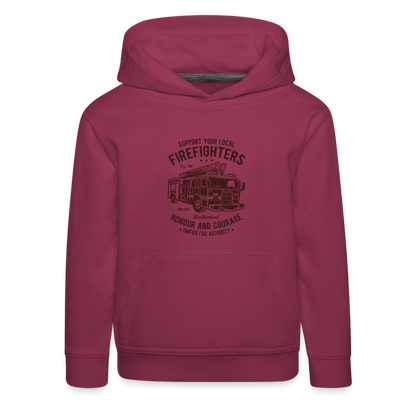 Kinder Premium Hoodie - Bordeaux