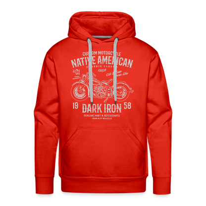 Männer Premium Hoodie - Rot