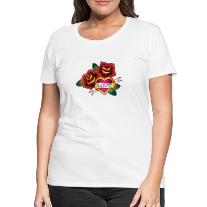 Frauen Premium T-Shirt - Weiß