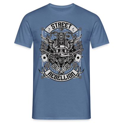 Männer T-Shirt - Taubenblau 
