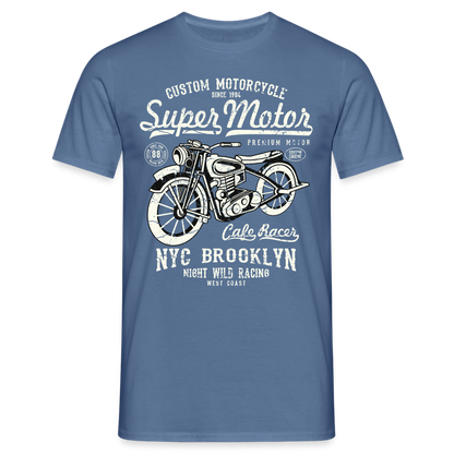 Männer T-Shirt - Taubenblau 