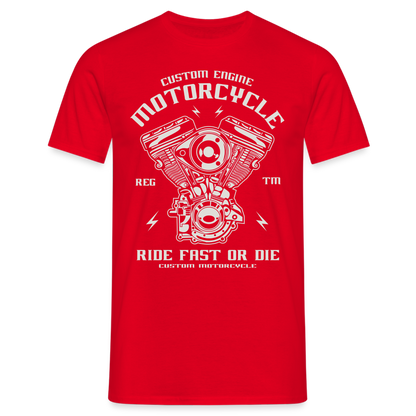 Männer T-Shirt - Rot