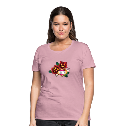 Frauen Premium T-Shirt - Hellrosa
