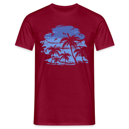 Männer T-Shirt - Ziegelrot