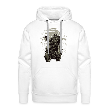 Männer Premium Hoodie - Weiß