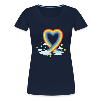 Frauen Premium T-Shirt - Navy
