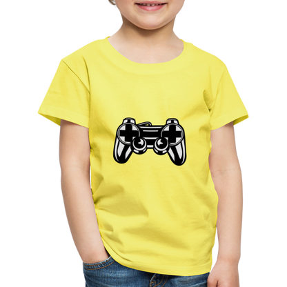 Kinder Premium T-Shirt - Gelb