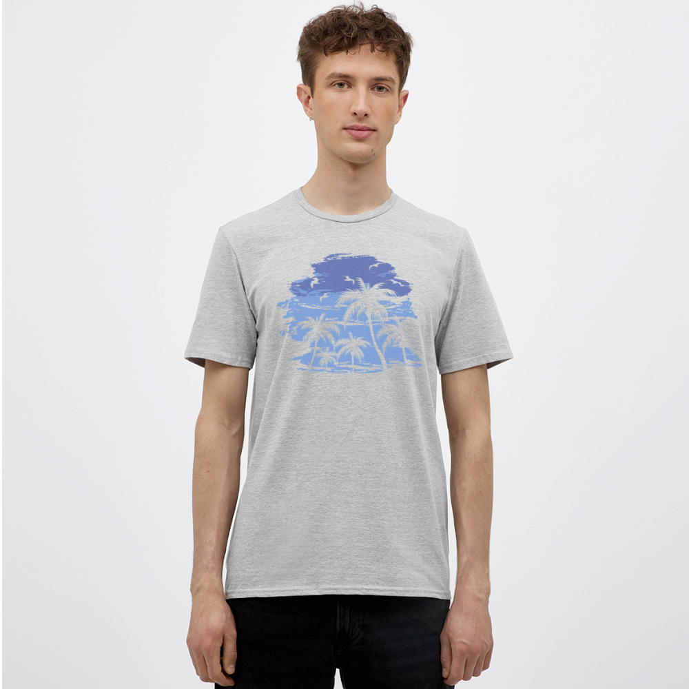 Männer T-Shirt mit Palmen Motiv