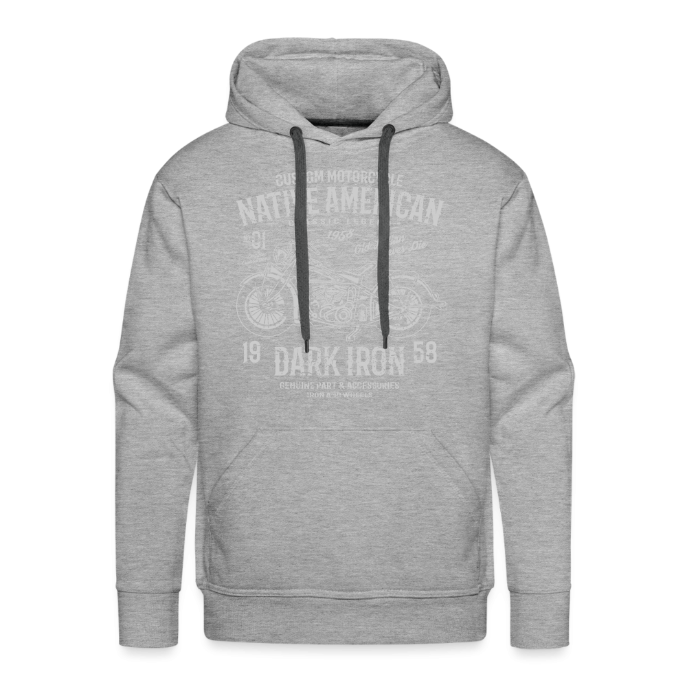 Männer Premium Hoodie mit Biker Motiv