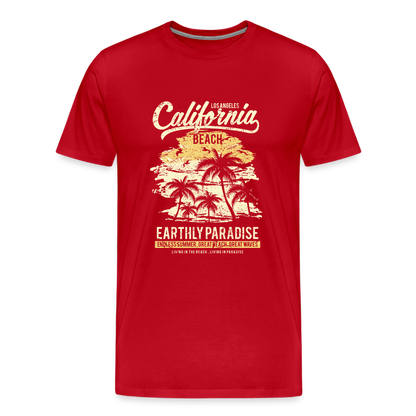 Männer Premium T-Shirt - Rot