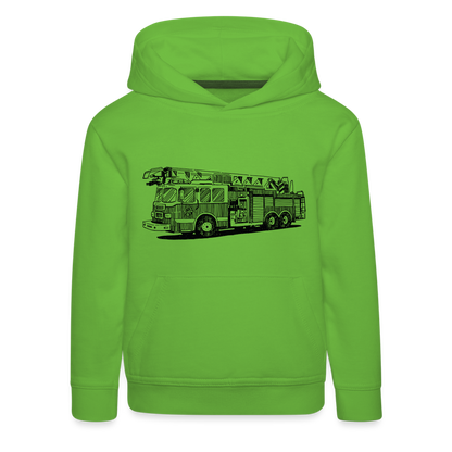 Kinder Premium Hoodie - Hellgrün