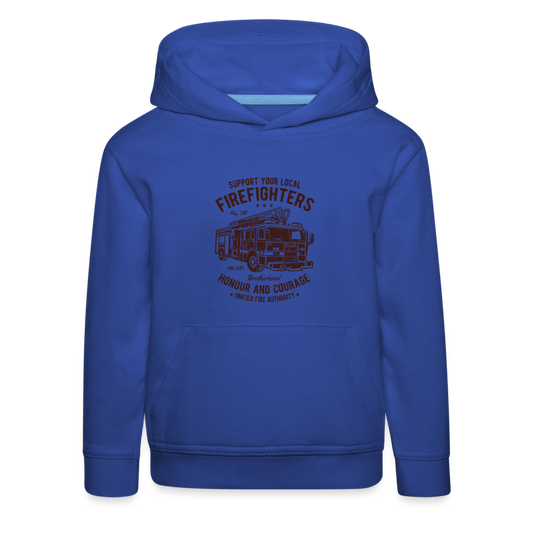 Kinder Premium Hoodie - Royalblau