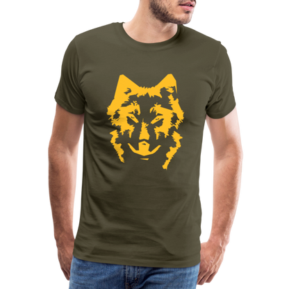 Männer Premium T-Shirt - Khaki