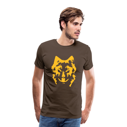 Männer Premium T-Shirt - Edelbraun