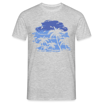 Männer T-Shirt - Grau meliert