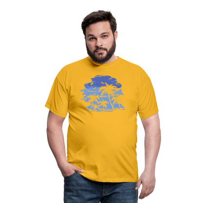 Männer T-Shirt - Gelb