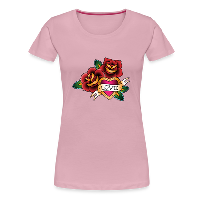 Frauen Premium T-Shirt - Hellrosa
