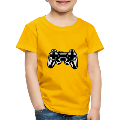 Kinder Premium T-Shirt - Sonnengelb