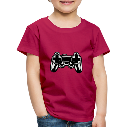 Kinder Premium T-Shirt - dunkles Pink