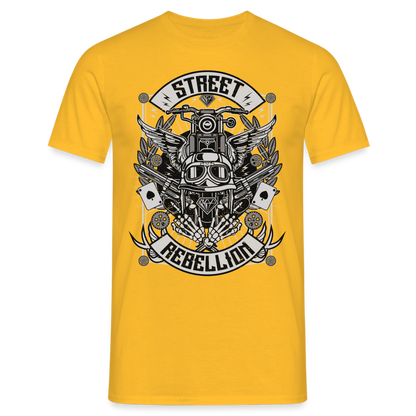 Männer T-Shirt - Gelb