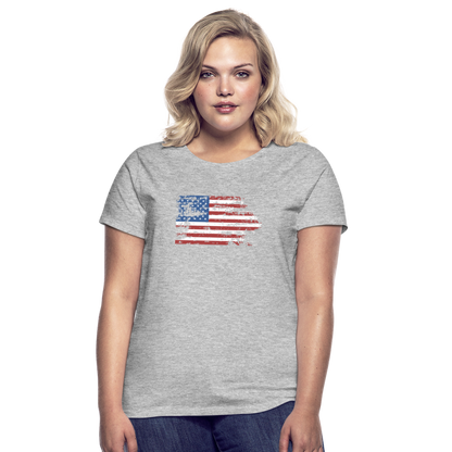 Frauen T-Shirt - Grau meliert