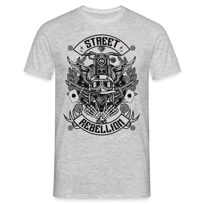 Männer T-Shirt - Grau meliert