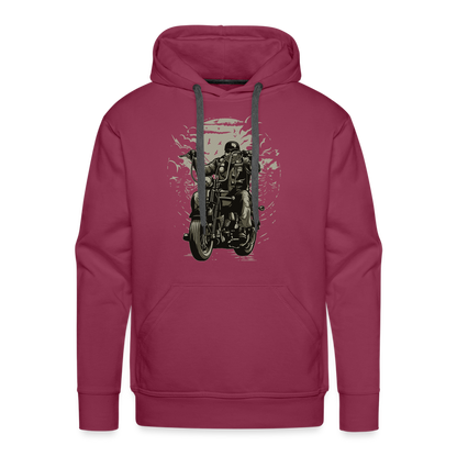 Männer Premium Hoodie - Bordeaux
