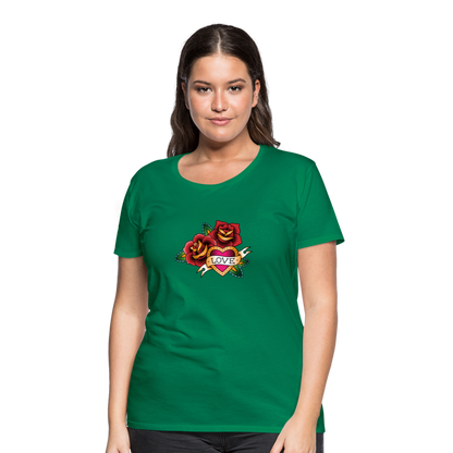 Frauen Premium T-Shirt - Kelly Green