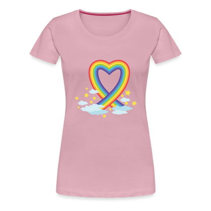 Frauen Premium T-Shirt - Hellrosa
