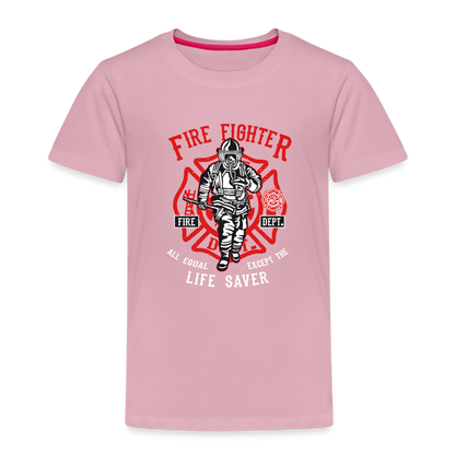 Kinder Premium T-Shirt - Hellrosa
