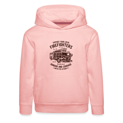 Kinder Premium Hoodie - Kristallrosa