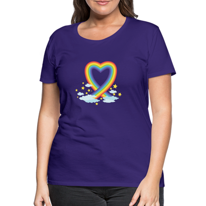 Frauen Premium T-Shirt - Lila