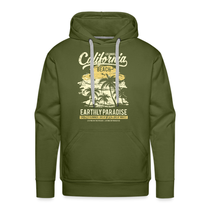Männer Premium Hoodie - Olivgrün