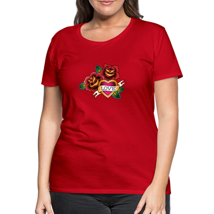 Frauen Premium T-Shirt - Rot