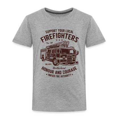 Kinder Premium T-Shirt - Grau meliert