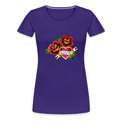 Frauen Premium T-Shirt - Lila