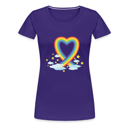 Frauen Premium T-Shirt - Lila