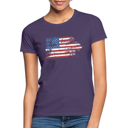 Frauen T-Shirt - Dunkellila