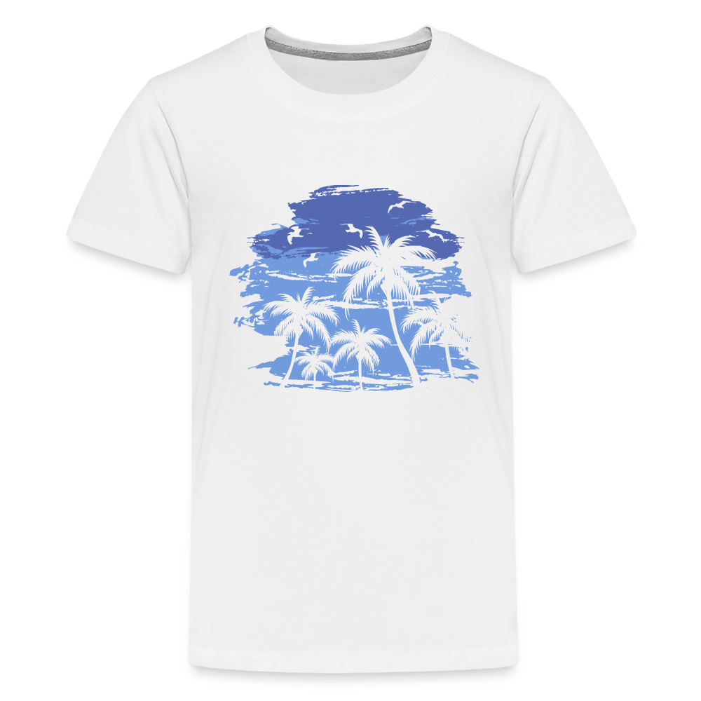Teenager Premium T-Shirt - Weiß