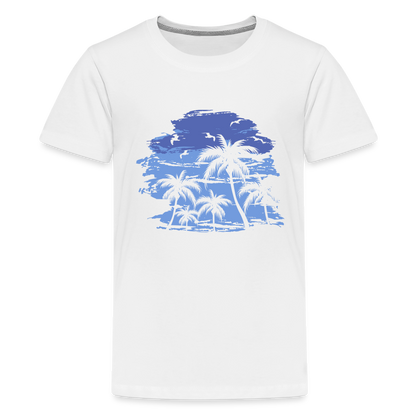 Teenager Premium T-Shirt - Weiß