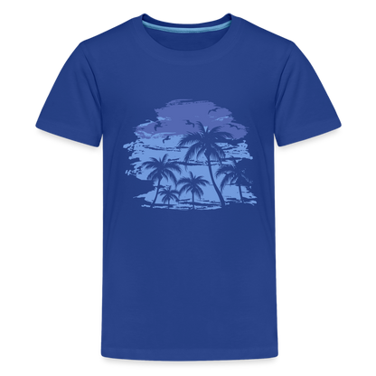 Teenager Premium T-Shirt - Königsblau