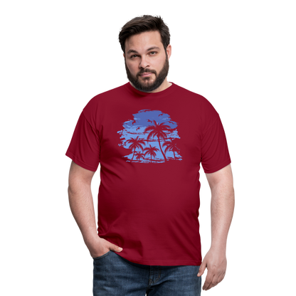 Männer T-Shirt - Ziegelrot