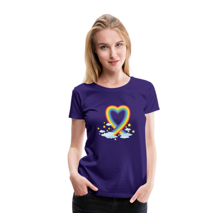 Frauen Premium T-Shirt - Lila