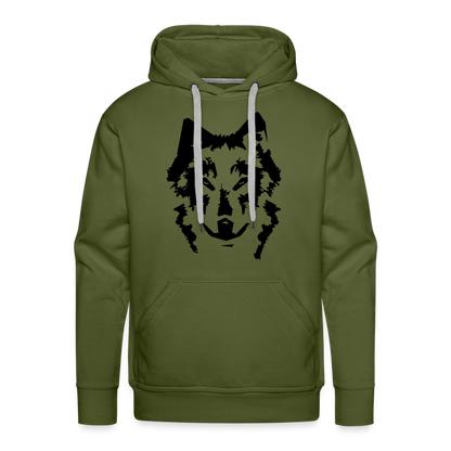Männer Premium Hoodie - Olivgrün